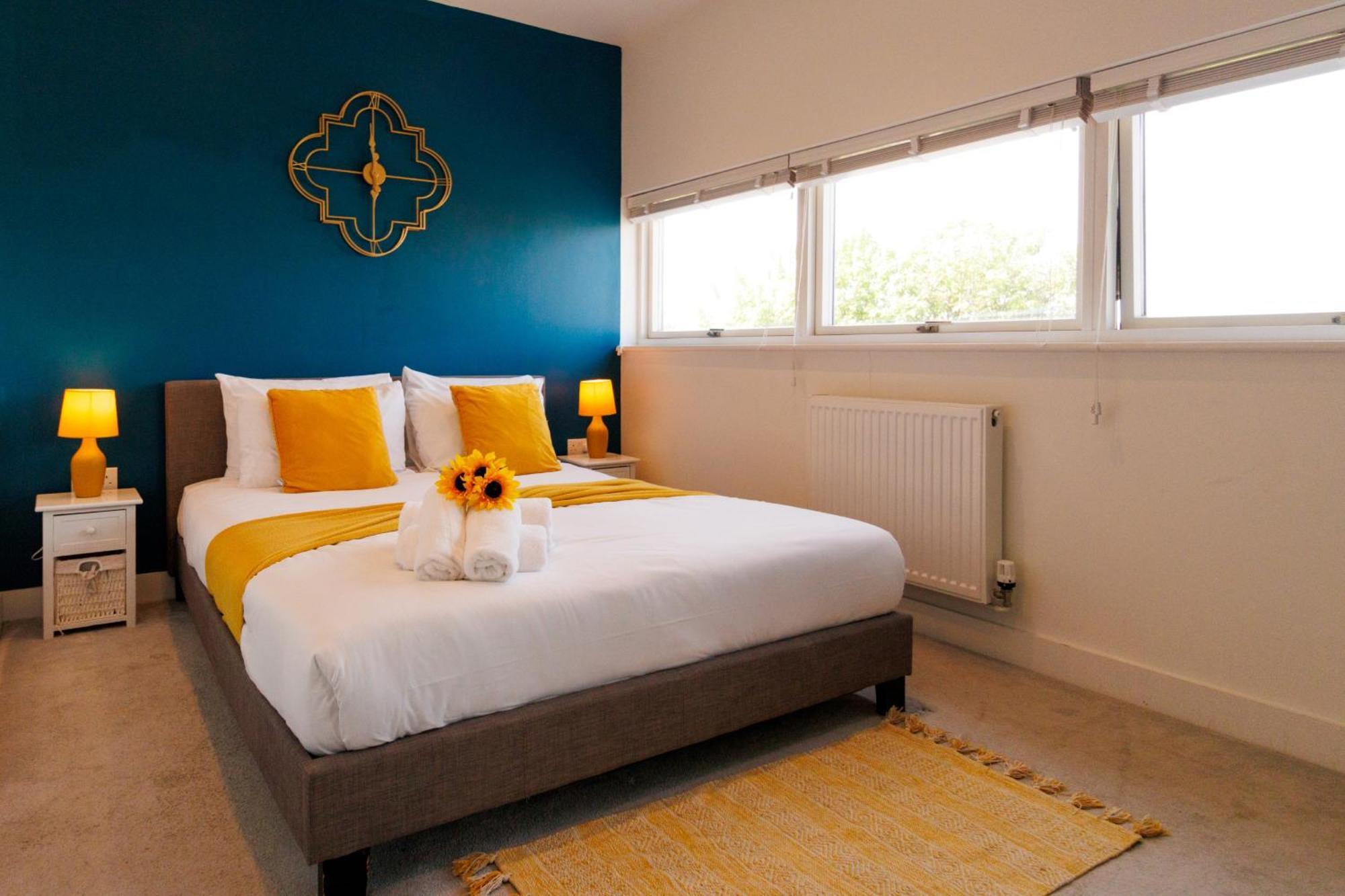 City Centre, Sleeps 7, Stunning Views & Parking, Interconnected Rooms Long Stay Work Contractor Leisure, Diamond Penthouse Кембридж Экстерьер фото